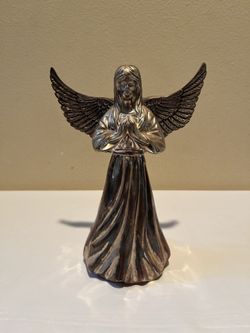 International Silver Company Angel Candlestick Holder 8”H