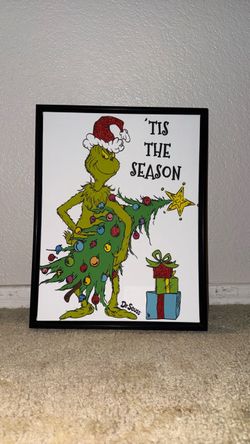 Grinch canvas