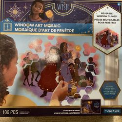 Disney Wish Window Art Mosaic