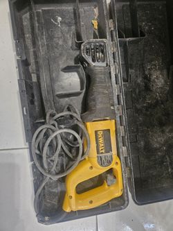 De walt Reciprocate Saw