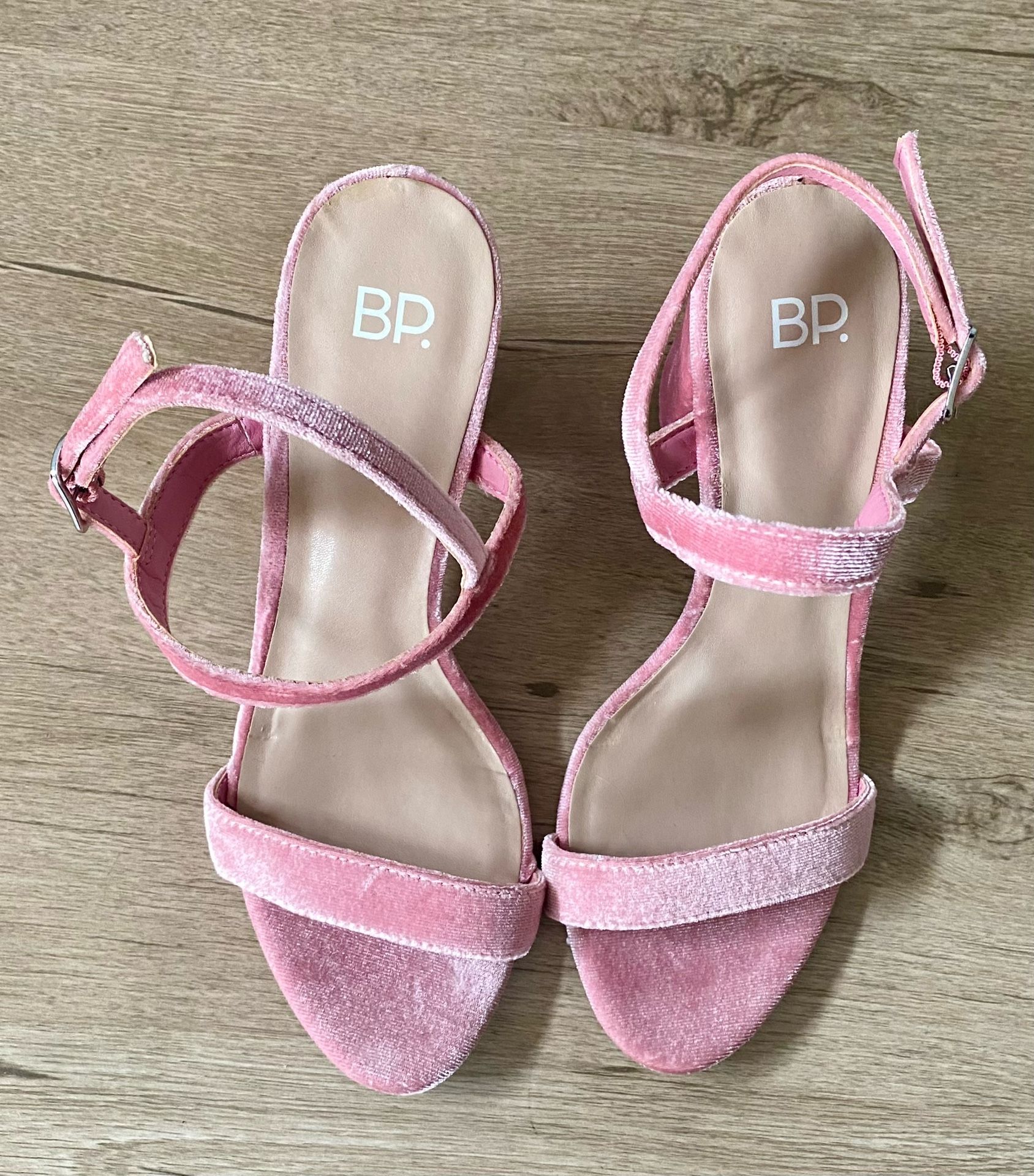 Bp Velvet High Heels