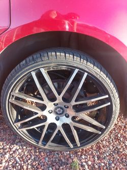 22's 5 lug 5x114 new tires