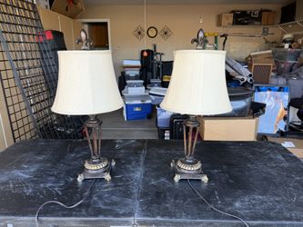 Pair of vintage lamps