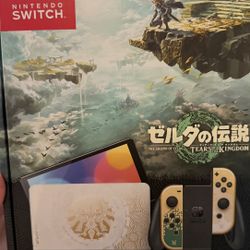 Nintendo Switch Oled Zelda Edition 