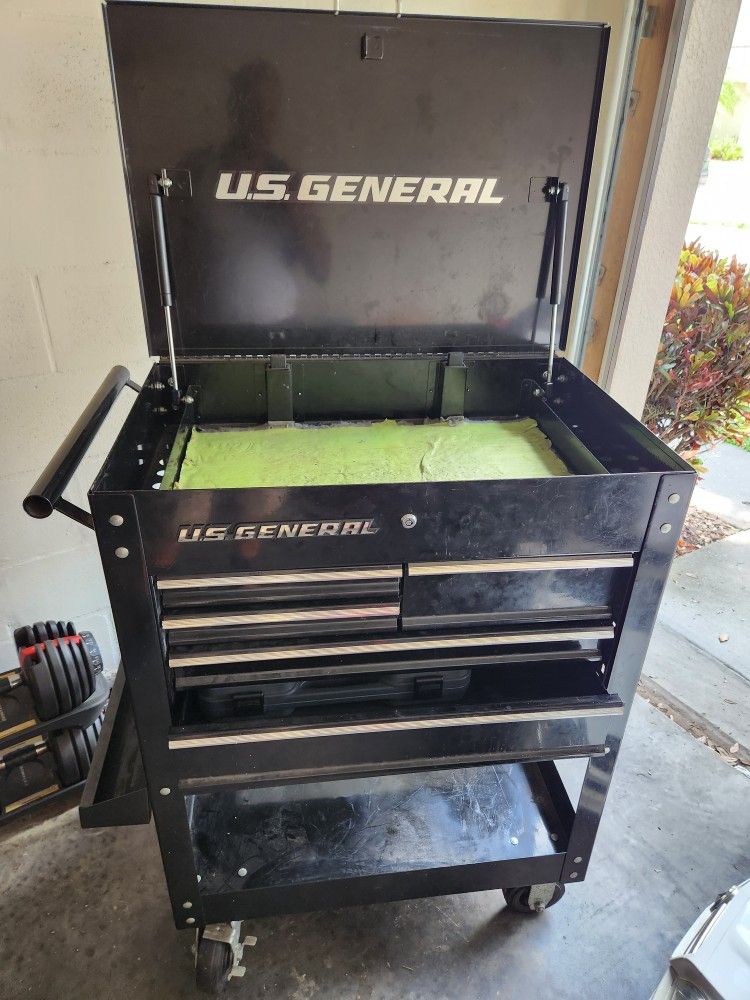 US General Tool Box Cart