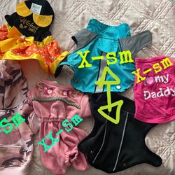 Small Dog Clothes  & Rubber Boots