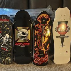 All Reissue Powell Santa Cruz Decks Skateboards 