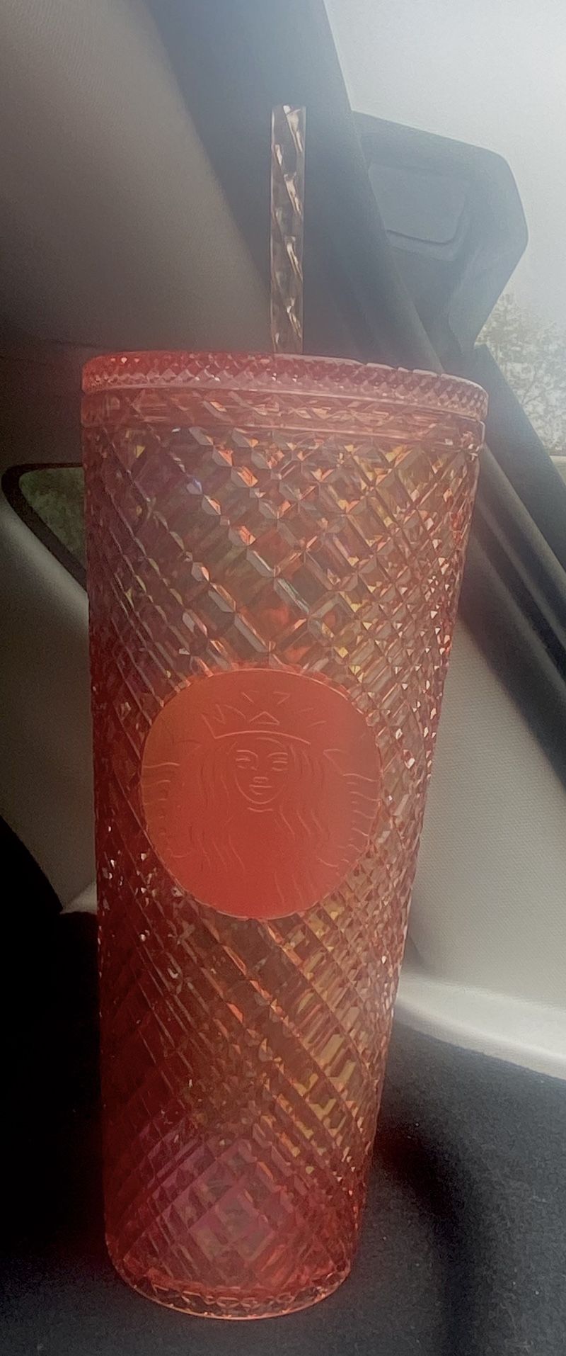 Rose Gold Jewel Starbucks Cup 2021 Venti Size 24oz Christmas Edition