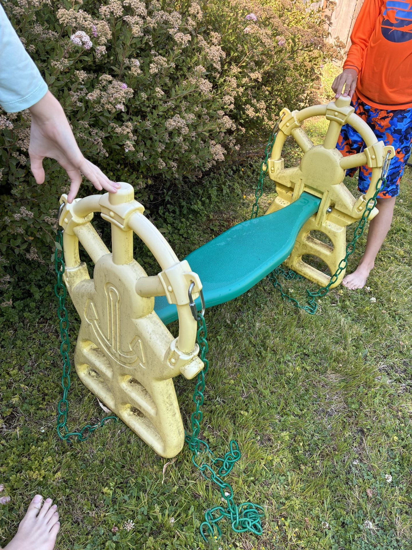 Swing Set See-saw Attachment