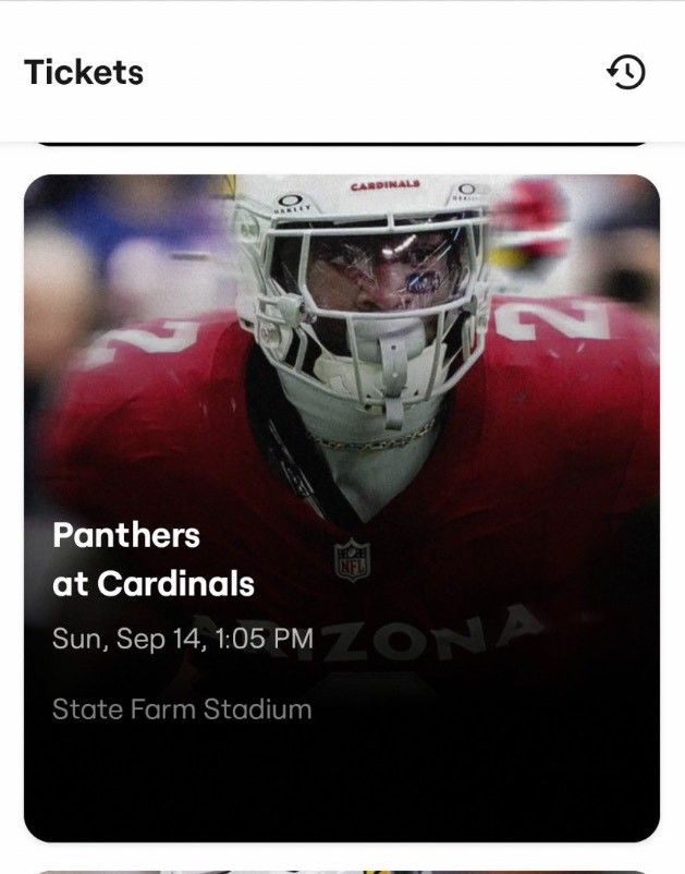 Panthers At Cardinals 