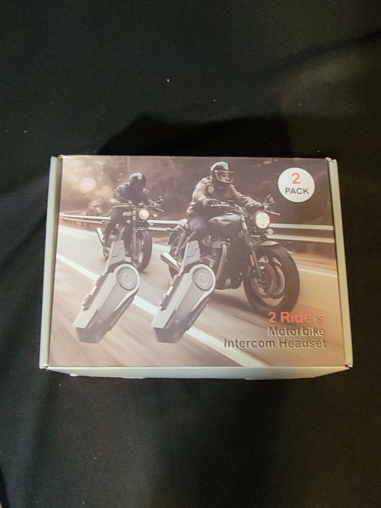 Motorcycle Helmet Intercom 2pack