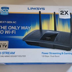 Linksys AC1900 Dual Band Wireless Router Max Stream EA7500