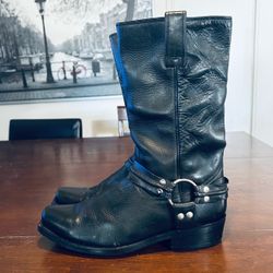 RUDEL Leather Black Boots - Men’s Size U.S. 10 (MEX 29 EE)