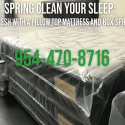 Spring Clean Your Sleep: Refresh with a Pillow Top Mattress and Box Spring