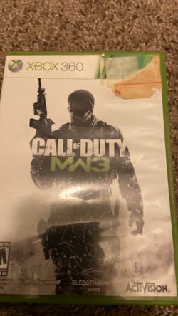 Call of Duty MW3 and CoD 4 Xbox 360