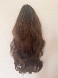 Synthetic half wig