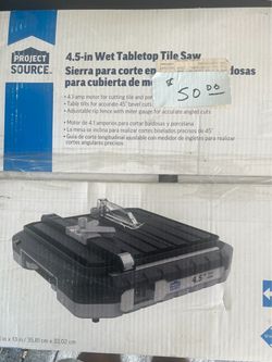 Wet tabletop TILE saw