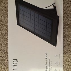 Ring Super Solar Panel