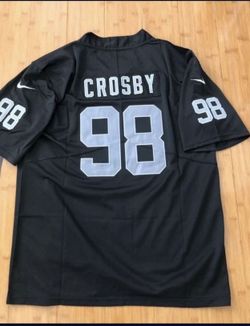 Maxx Crosby Raiders Black Jersey (Men And Women Sizes) 