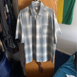 Caltop Short Sleeve Veterano Plaid Flannel Shirt