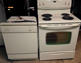 Maytag Electric Stove/ Range and Dishwasher. FREE DELIVERY TO FRONT YARD