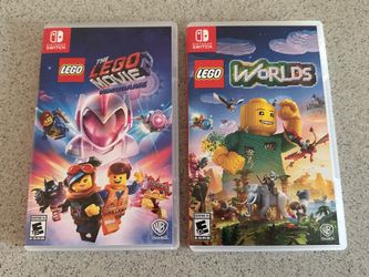 Lego Movie and Lego Worlds Nintendo Switch Games