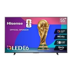 Hisense 55" E6 Cinema Series Hi-QLED 4K UHD Smart Fire TV