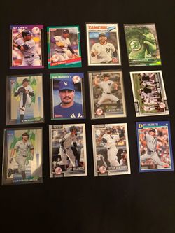12-Card New York Yankees Lot – Rookies, Chrome & Vintage