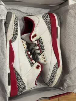 Air Jordan 3 Cardinal Red Size 8 Men