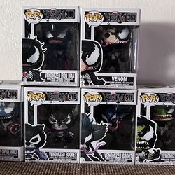 Venomized Marvel Funkos SET