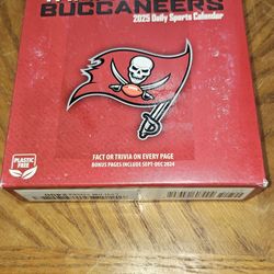 TAMPA BAY CUCCANEERS 2025 TRIVIA SPORTS CALENDAR