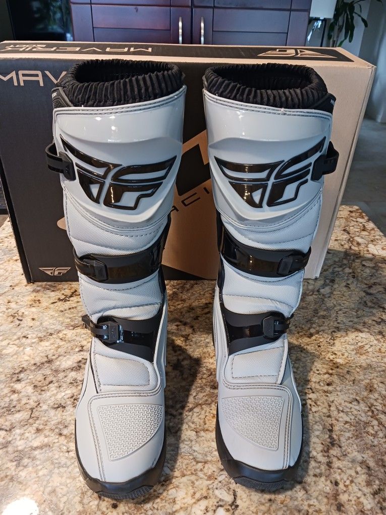 Fly Racing Maverik Motorcycle Boots USED ONCE