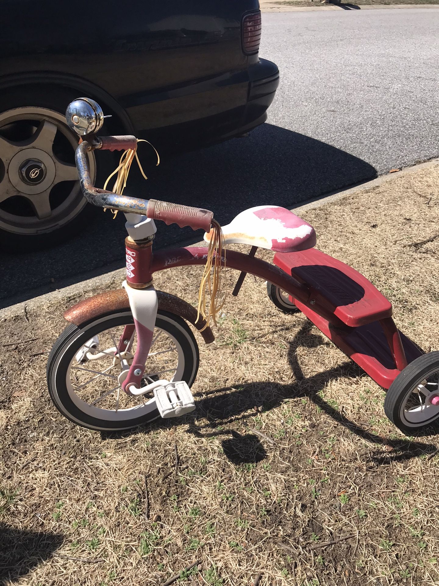 Vintage radio flyer tricycle all metal only $30 from