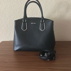 Nine West Black Leather Purse 