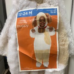 Toddlers Puppy/Dog Costume Sz 12-24 Months
