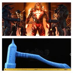 MOVIE PROP - GODS OF EGYPT  Mnevis's Army VFX Hammer (visual fx)