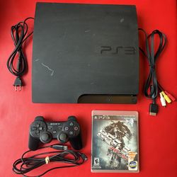 PlayStation 3 (PS3) Slim 160GB Console Bundle w/ Games