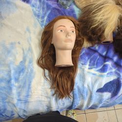 Mannequin Hair With Real Hair