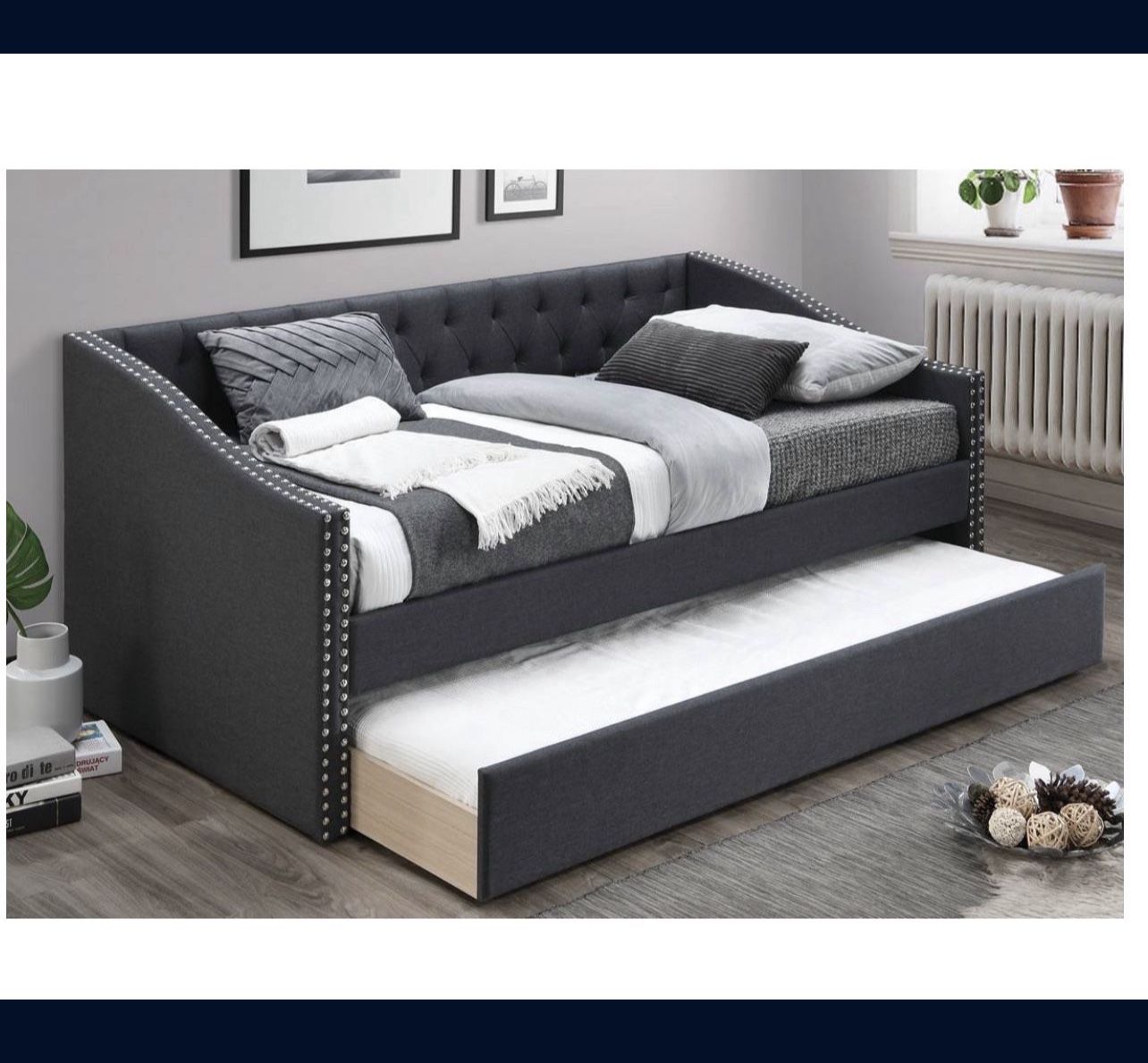 Daybed With Trundle Not Including Mattress