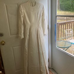 Handmade Vintage Wedding Gown