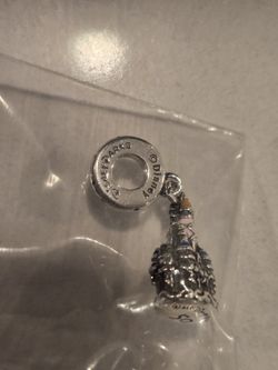 Pandora Disney Parks 50th Anniversary castle Pendant Charm 