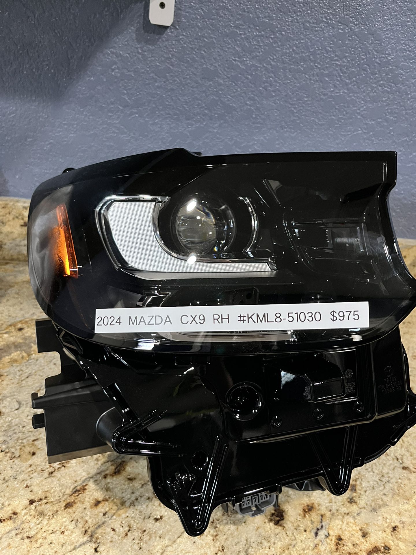 2024 Mazda CX9 Right head Light OEM 
