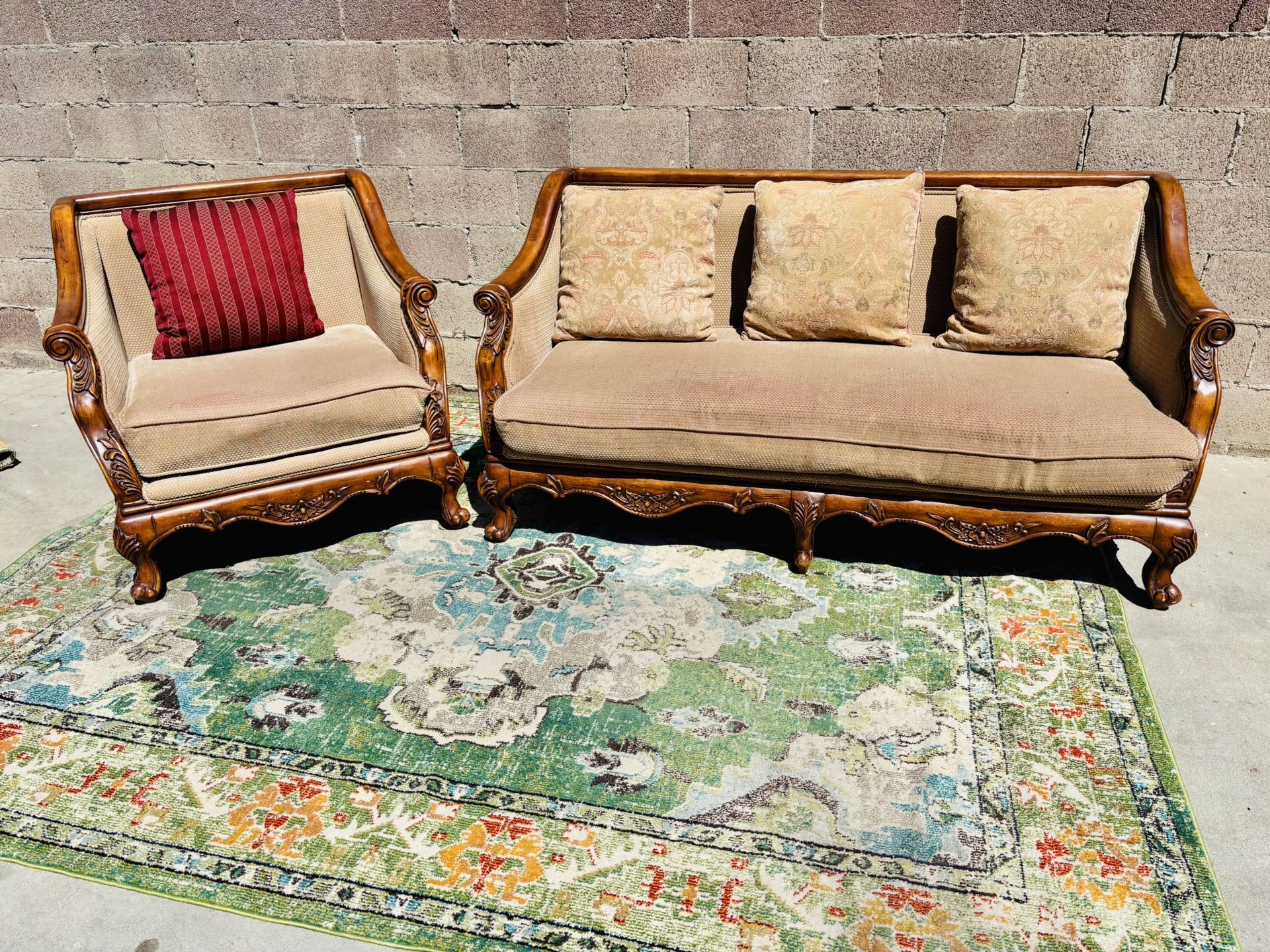 Victorian sofa Set