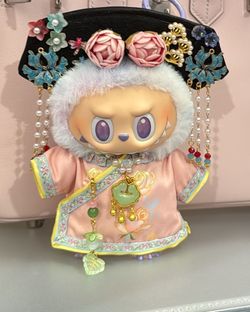 Full Set authentic Labubu In Chinese Clothes 