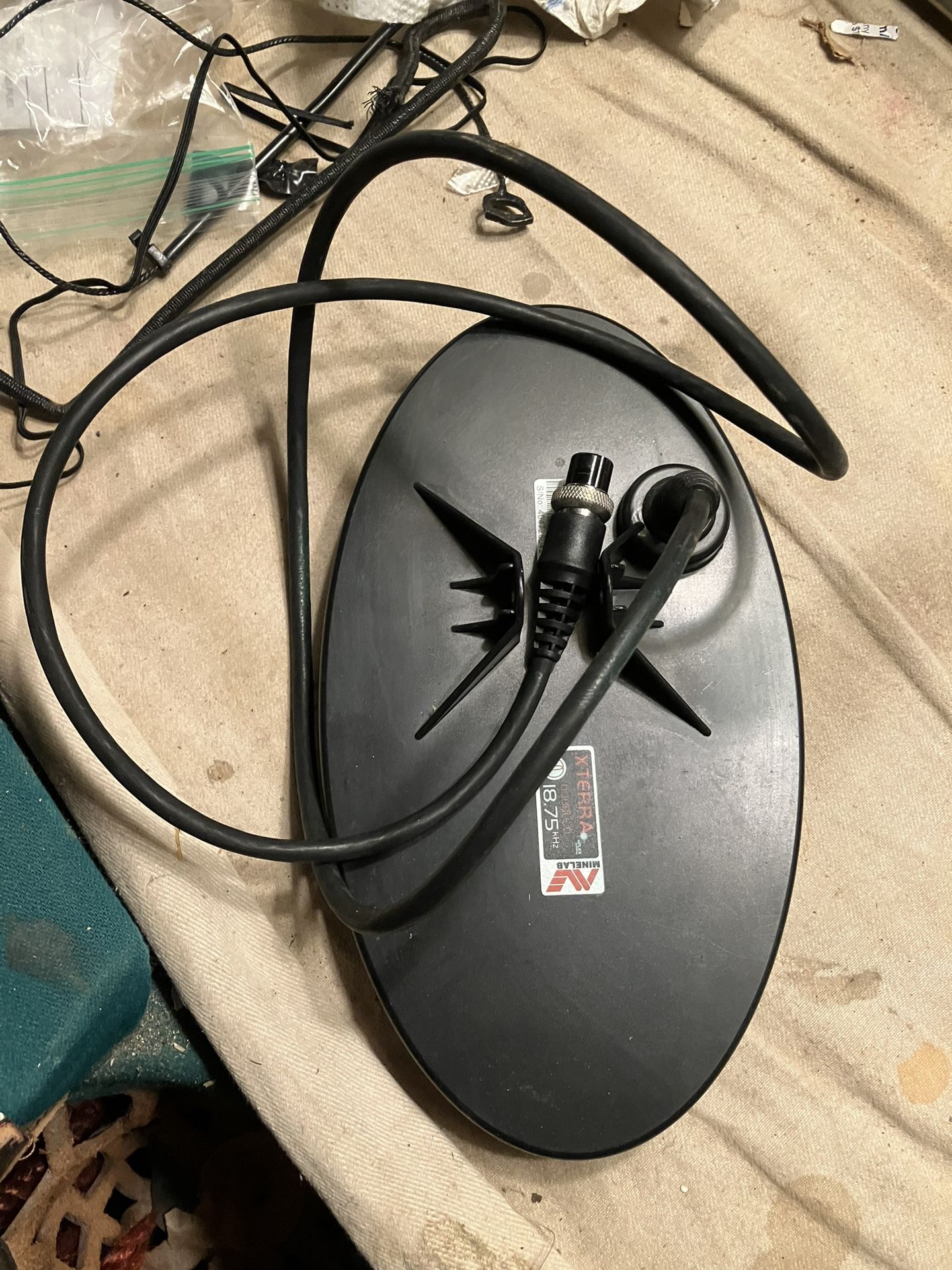 New Minelab Metal Detector 10"x 5” DD 18.75 kHZ Coil - X-TERRA