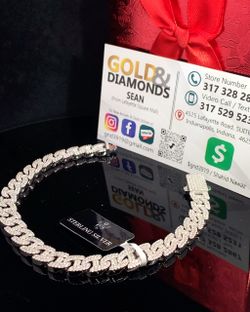 Moissanite bracelet