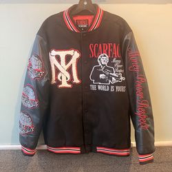 Scarface Varsity Letterman Jacket Mens Large, by Reason Clothing