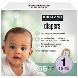 Size 1 diapers