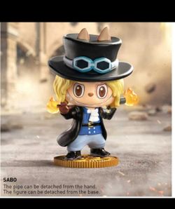 One Piece - Labubu Figurine - Sabo