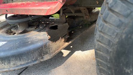 Riding lawnmower yard machines by mtd